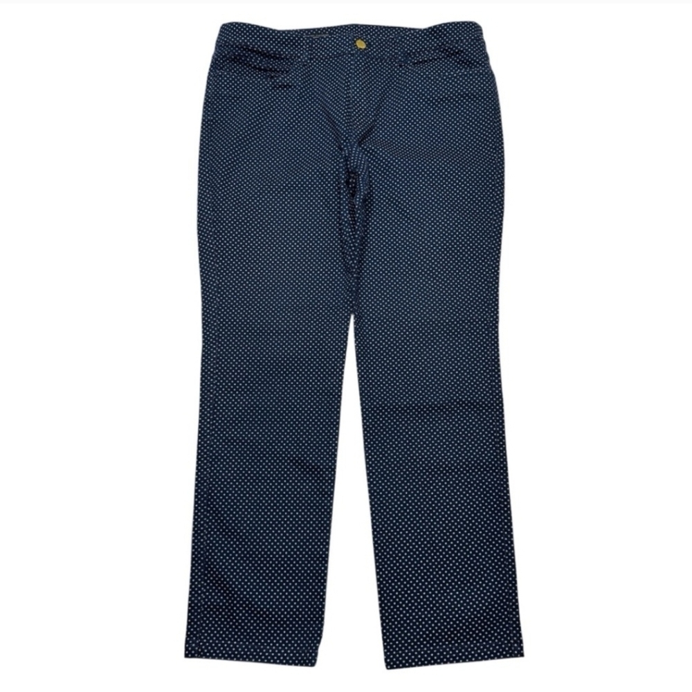 Brooks Brothers Women's Ankle Stretch Chino Tailored Cotton Preppy Pants. Sz 12